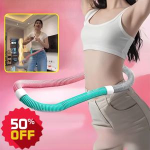 50%OFF 전신 사용 가능 소프트 스프링 훌라후프 수납간편 부드러운 허리 손상 방지 프리미엄 훌라후프