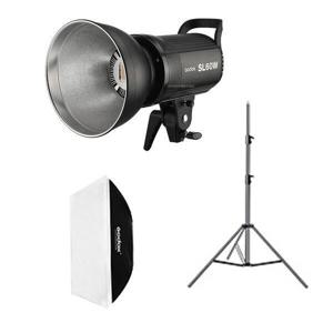 Godox SL-60W LED 비디오라이트 5500k 조명 세트구성2