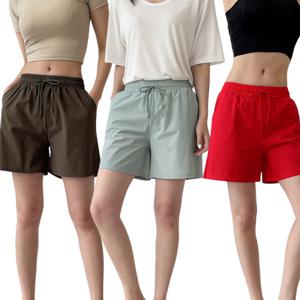제니유 미닛 여성 여름 3부 밴딩 반바지 트레이닝복