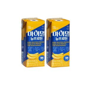 대상웰라이프 마이밀 뉴프로틴 로우슈거 바나나 190ml x 30팩 마시는 단백질 음료