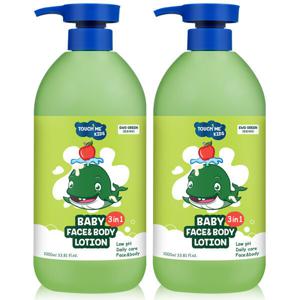 3in1 올인원 베이비로션 대용량 유아로션 약산성 1000ml X 2개