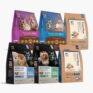 (목우촌 사료 특가_17600원)목우촌 펫 9단 트러스트밀 강아지 견종별 기능별 사료 1.2kg/1.8kg