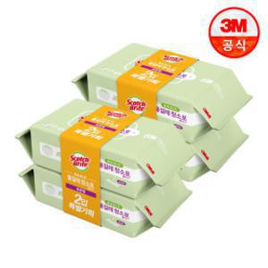(단독주말한정/10%+10%) 3M 표준형 베이직 물걸레 청소포 실속형40매x4팩(총160매) 물티슈 청소 밀대 리필