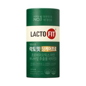 종근당 락토핏 당케어프로 30포 1통 x 1개월분 /비타민D 혈당케어 뼈건강 장건강 업그레이드 당케어