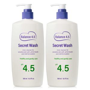 대용량 여성청결제 세정제 PH4.5 약산성 500ml 2개