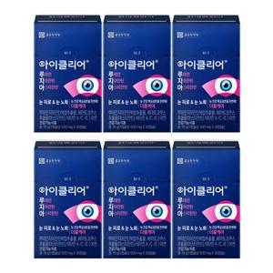 아이클리어 루테인 지아잔틴 아스타잔틴 6박스(6개월)