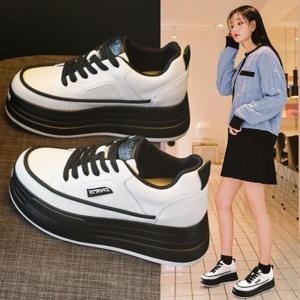 굽높은 운동화 단화 키높이 키작녀 통굽 스니커즈 가보시 스탠딩화 y2k 여성키높이운동화 발이편안한 10cm
