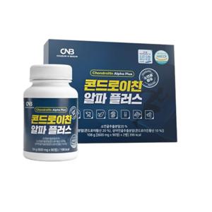 CNB 소연골 콘드로이친 알파 플러스 180정 X 3개월분 상어연골 보스웰리아 우슬 HACCP 인증