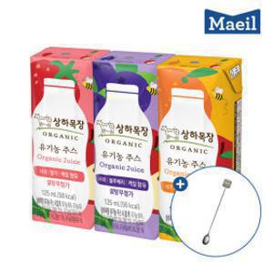 상하목장 유기농 케일주스 125ml 24팩 모음딜 + 머들러 1개증정 ( 한정수량 )