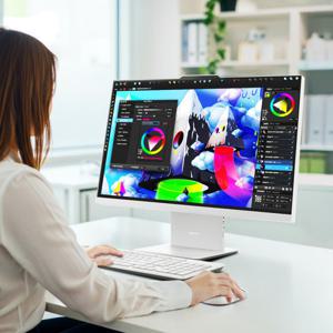레노버 27IRH9 i5 8GB 512GB F0HM00MUKR 올인원PC 데스크탑 컴퓨터 OS미포함 학생용 사무용