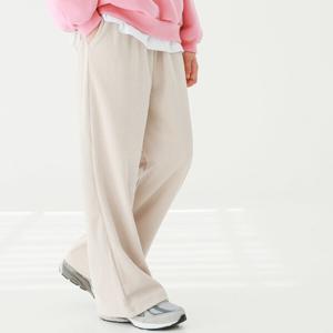 아이라인키즈 도슨 골지 와이드 팬츠 주니어 바지