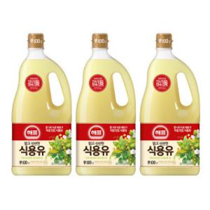 사조해표 식용유 1.8L x 3병