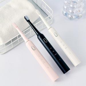 하이젠테크 초음파 전동칫솔 휴대용 3모드 리필모 2입 치석제거 화이트 진동칫솔 SB-889