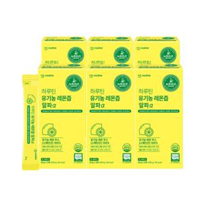 하루틴 유기농 레몬즙 알파 14포 6박스