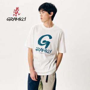 그라미치 남녀공용 티셔츠 G4SU T098 WHITE_110246482