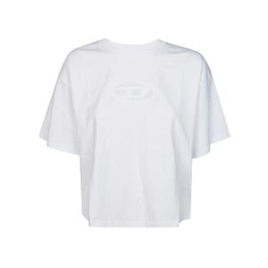 디젤 반팔 티셔츠 A15096 0NIAX 100 Bianco