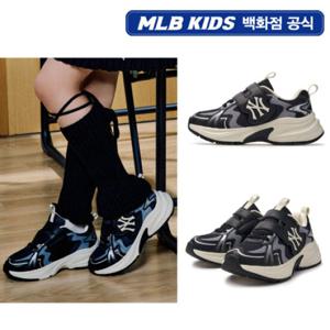 [MLB키즈PG] 커브 러너 주니어 운동화 (7ASHJB05N-50BKS)