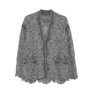 25 FW 에르마노설비노 플로럴 레이스 가디건 D475N319UYO TP439535379