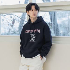 앨빈클로 SERENDIPITY 여우 오버핏 후드티 AVH544 (3 COLOR)
