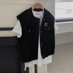 [조아맘] [MADE] 바네사 트위드 베스트