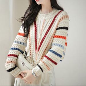 레인보우 긴팔니트_BI3LK020