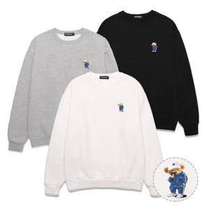 [밴웍스]MINI COMPORT BEAR  오버핏 맨투맨 (VNDTS110)