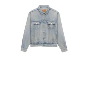 생로랑 자켓 816791Y26MA4376 CHICAGO BLUE