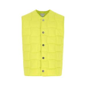 BOTTEGA VENETA 테크니컬 나일론 인트레치오 조끼 패딩 758854