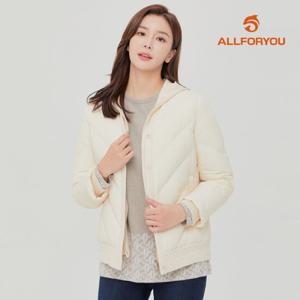 [올포유] [모델착장] 여성 구스다운 점퍼 ALDJKA141-102