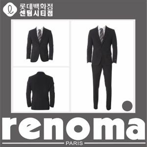 [레노마캐주얼][정장세트]남성정장 25년FW신상 무지 스판 2버턴 정장(차콜그레이) RRCISJ83A