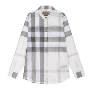 [버버리] 체크 긴팔셔츠/그레이/40152481