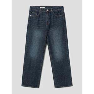 (455721LP2R) [에잇세컨즈] 에센셜 경량 세미와이드핏 데님 팬츠  네이비