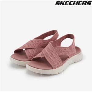 스케쳐스 여성 고워크 플렉스 샌들 핑크 SC0WSCEM063_O