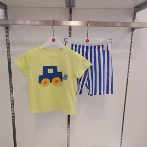 [래핑차일드]래핑차일드 미니카 에어리쿨 반팔상하 84329-714-02