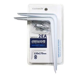 코텍 선반브라켓 2EA (중) K-6907-O