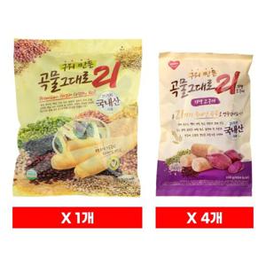 곡물그대로21 오리지널 500g*1봉 + 자색고구마 150g*4봉