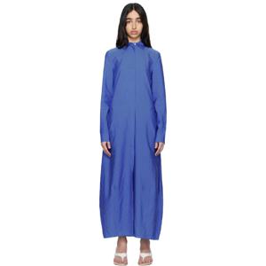 토템 원피스 블루 패러슈트 맥시 드레스 251771F055017