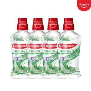 콜게이트 가글 마우스워시 후레쉬 티 750ml 4개