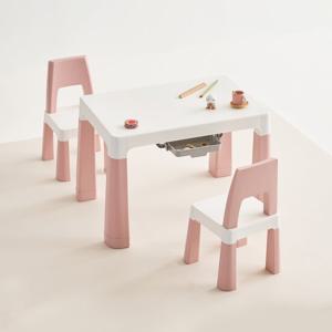 리바트 세계가구 피노 토들러 스탠다드 테이블+스탠다드 의자 세트