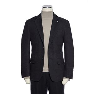[레노마캐주얼]F/W 싯크블랙 클래식 캐주얼 만능코디  남자 블랙 자켓 RQLMBJ59A