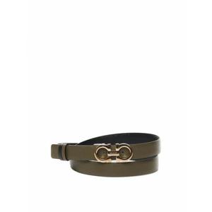 [SALVATORE FERRAGAMO] 여성 벨트 간치니 리버시블 앤 어저스터블 23A565781468830 블랙 /8