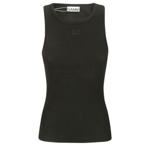 가니 민소매 티셔츠 T3898099 BLACK DOM