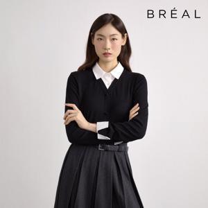 브리엘 25FW 셔츠 레이어드 니트 2종