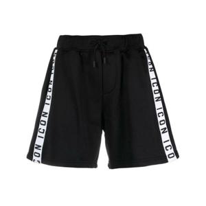 [DSQUARED2] 여성 반바지 Iconstripe 드로스트링 S80MU0027S25497 900 블랙 /9