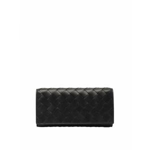 [BOTTEGA VENETA] 라프리마 여성 지갑 purses Intrecciato 라지 플랩 742936VCPP38425 블랙 /8