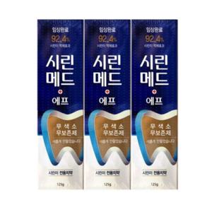 부광약품 시린메드 에프 치약 125g x 3개 SD