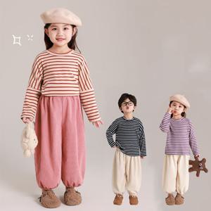 [조이멀티]스크류ST 아동 긴팔티 골덴고쟁이 상하복세트 205897