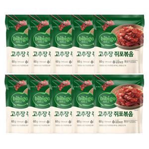[CJ제일제당]비비고 고추장쥐포볶음 60g x10개
