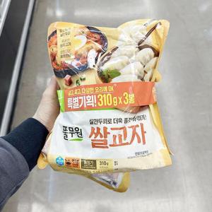 풀무원 쌀교자 310g x 3개 a89993