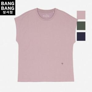 뱅뱅 HC04 여성 라운드프렌치캡소매크롭반팔면티 NTL511